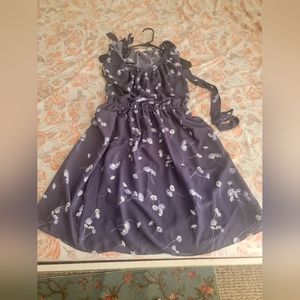 Lauren Conrad LC dress purple floral size S